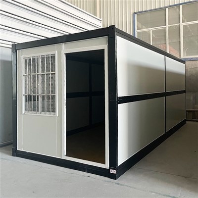 Rumah kayu lipat prefabrikasi